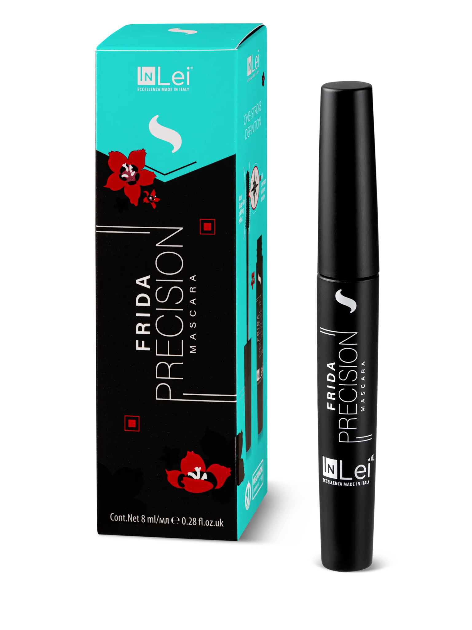 FRIDA PRECISION High - Definition - Mascara für Naturwimpern und Wimpernextensions – 8 ml - Inlei Germany