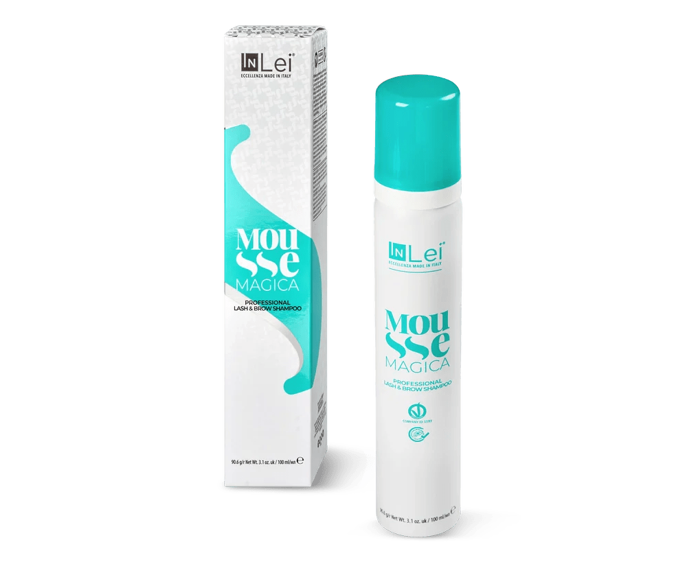 InLei® "MOUSSE MAGICA" - Shampoo für Wimpern - und Augenbrauen - Inlei Germany