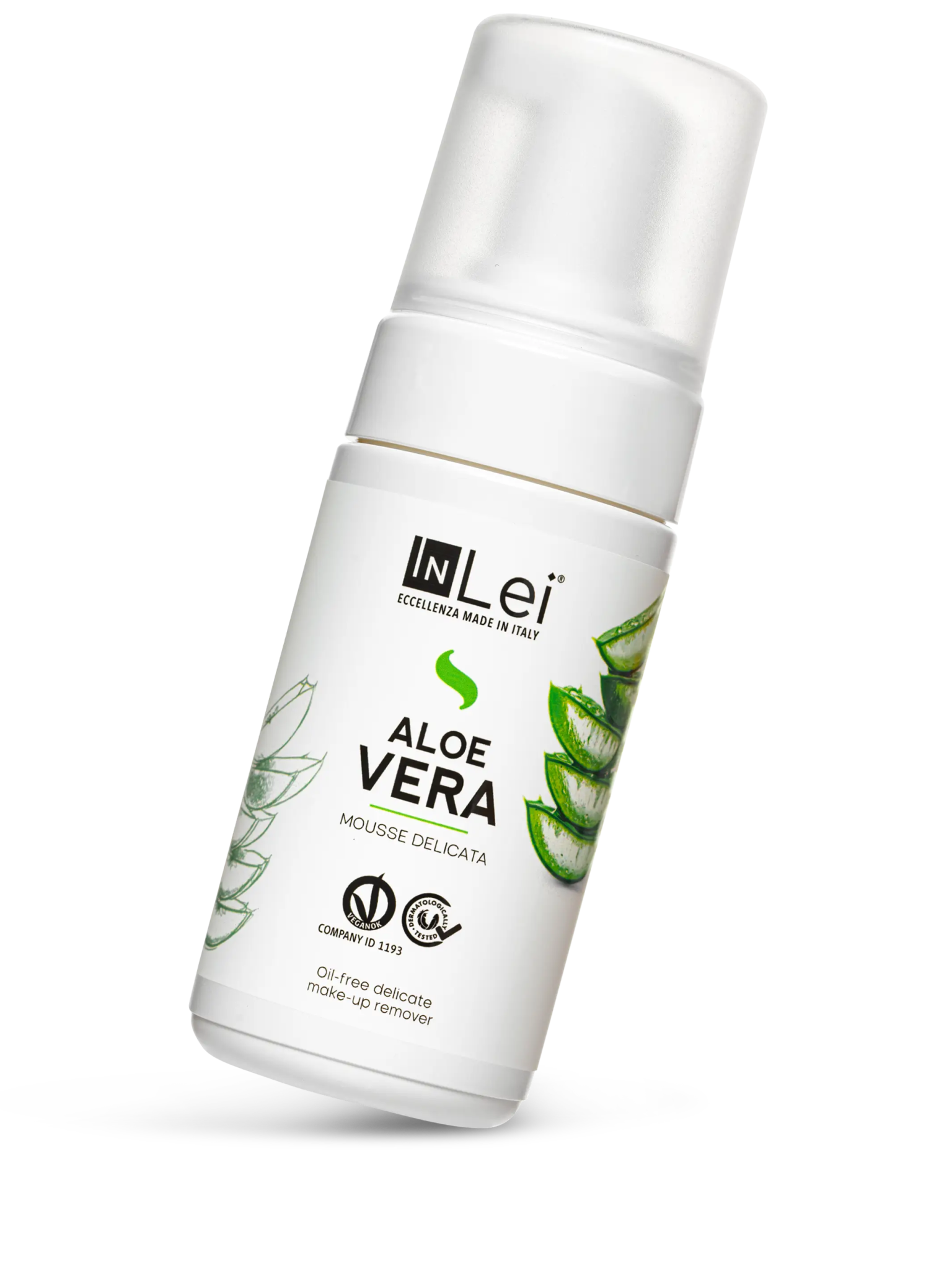 gesichtsreinigung mit aloe vera MOUSSE ALOE VERA Gesichtsreiniger – 100 ml – Inlei Germany