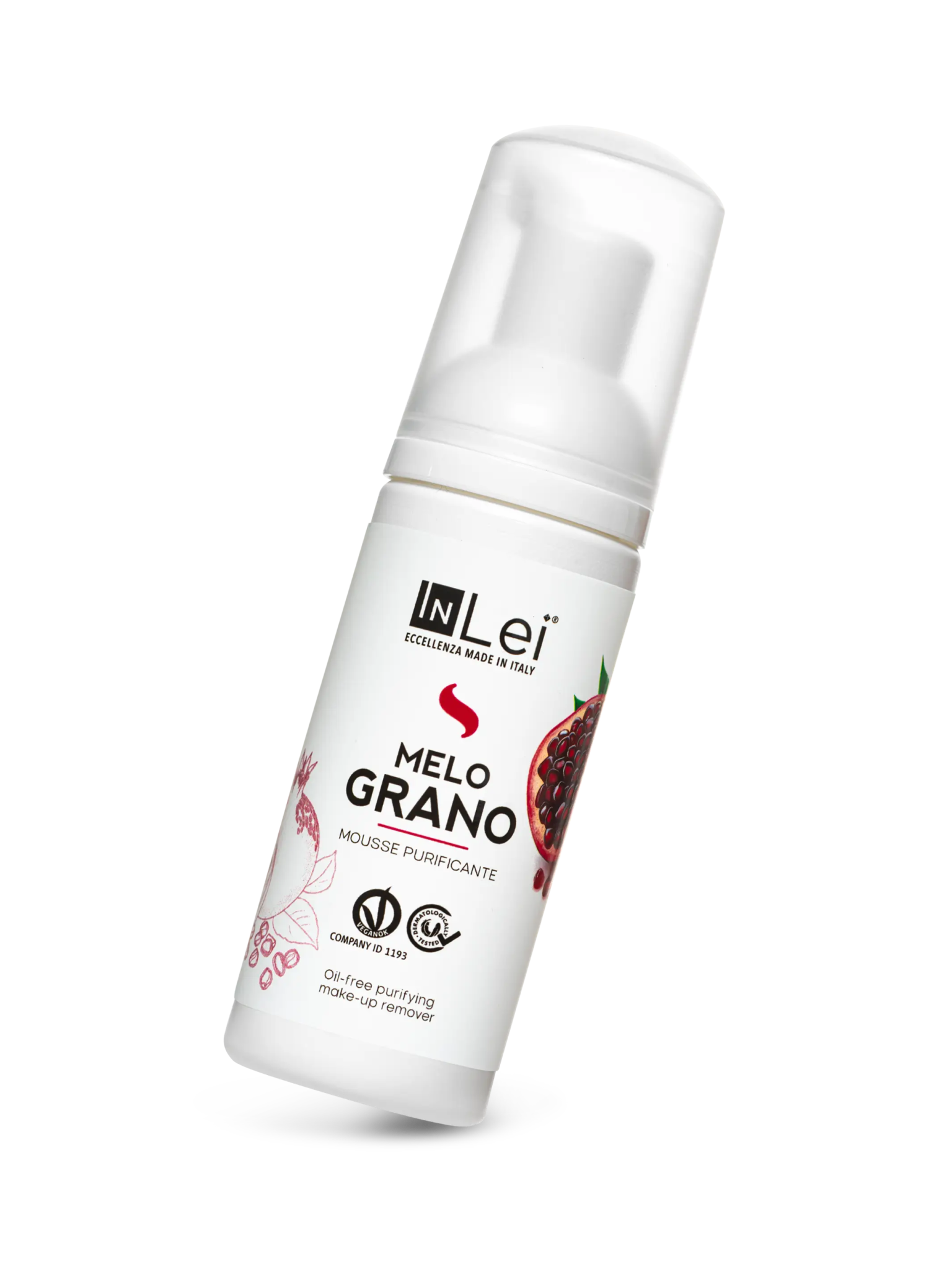 MOUSSE MELOGRANO TRAVEL SIZE Gesichtsreiniger – 50 ml - Inlei Germany