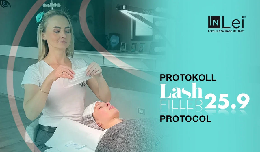 InLei® Lash Filler 25.9 Arbeitsprotokoll: Wimpernlaminierung Schritt für Schritt