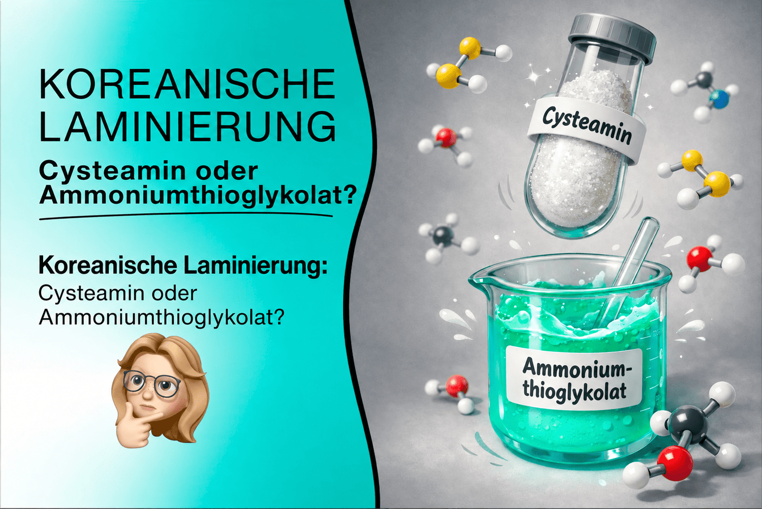 Korean Lash Lift: Cysteamin oder Ammoniumthioglykolat – was ist besser für die Wimpernlaminierung? - Inlei Germany