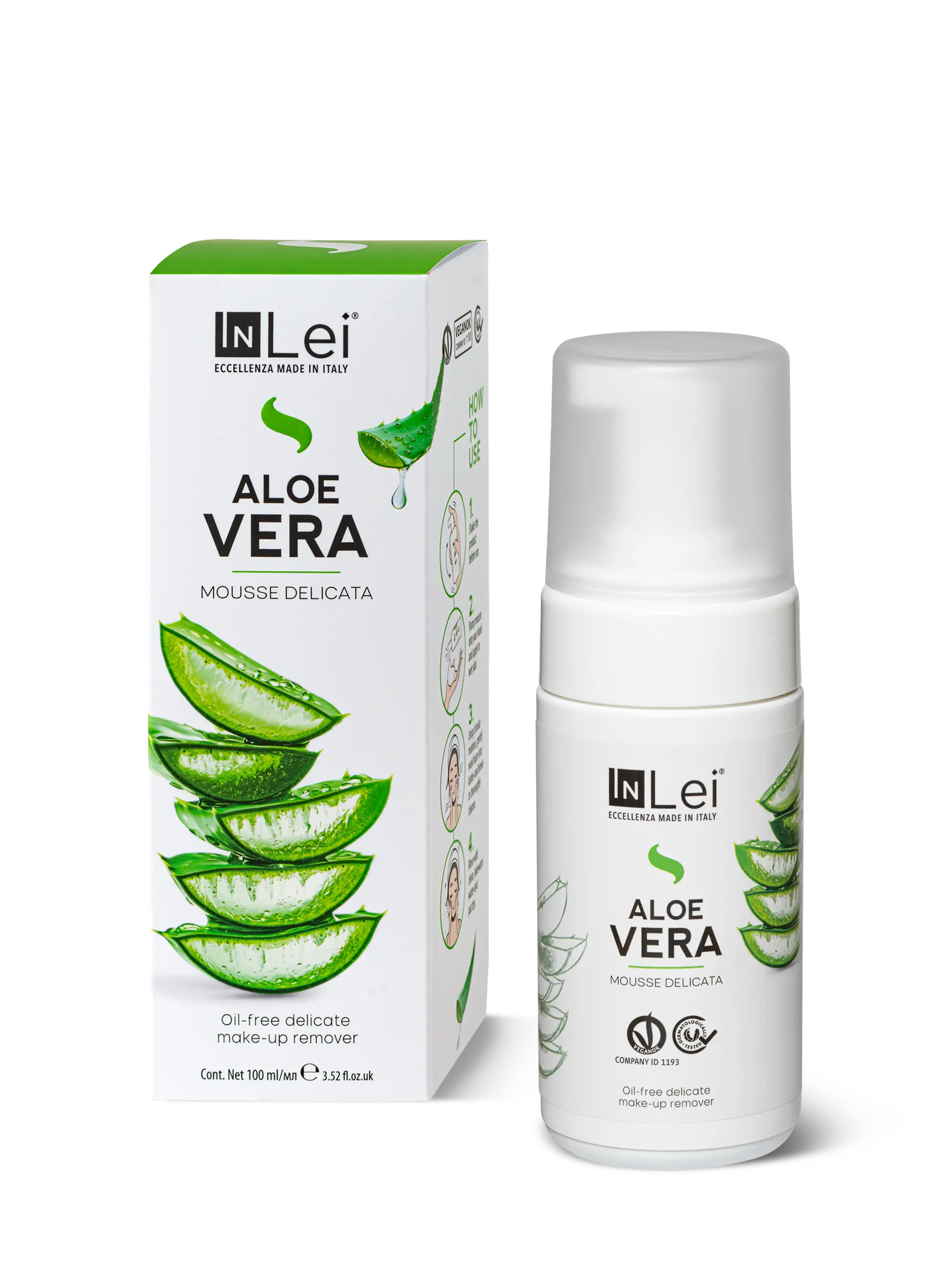 Очищающее средство для лица MOUSSE ALOE VERA – 100 мл