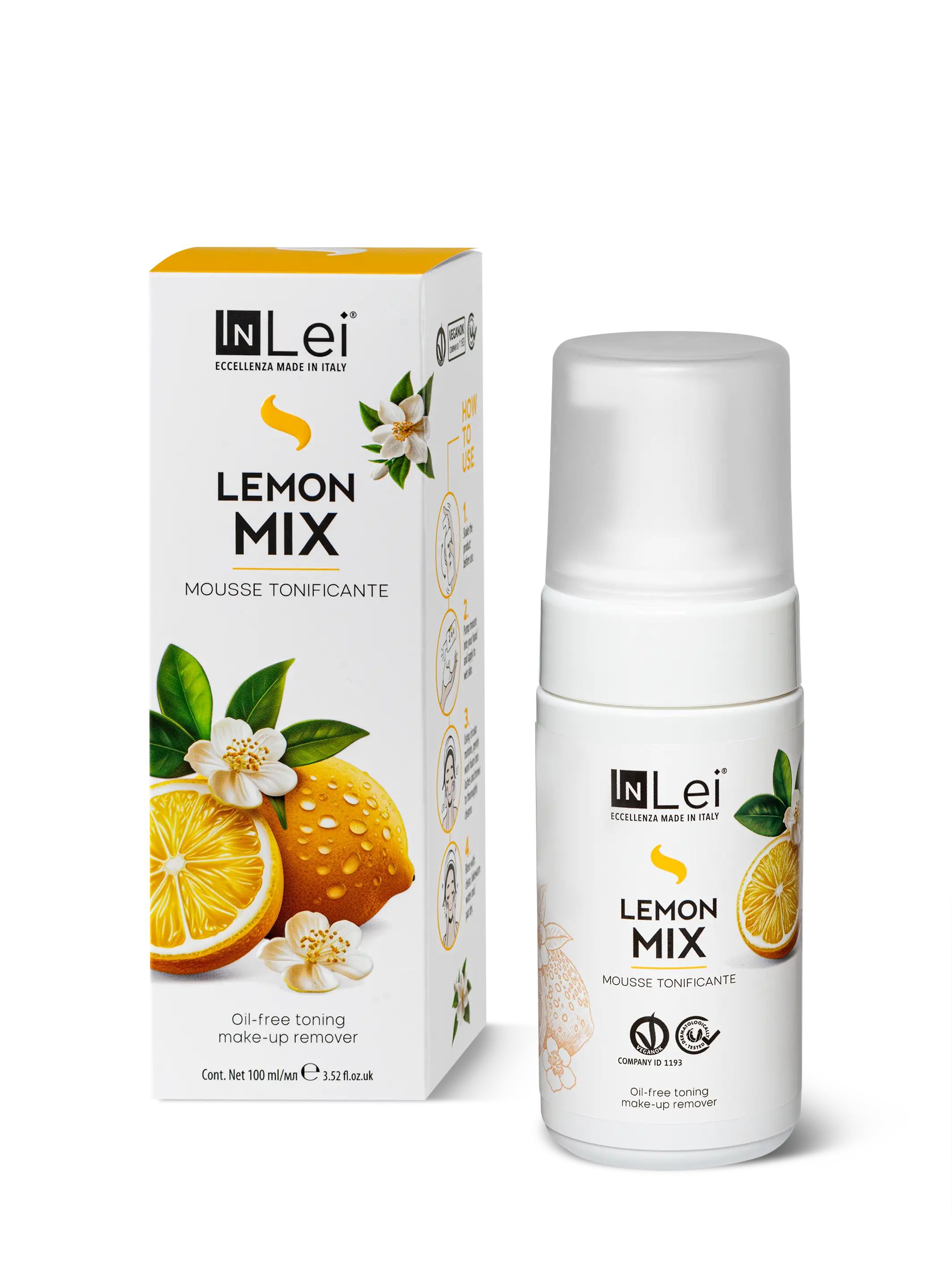 MOUSSE LEMON MIX Очищающее средство для лица – 100 мл