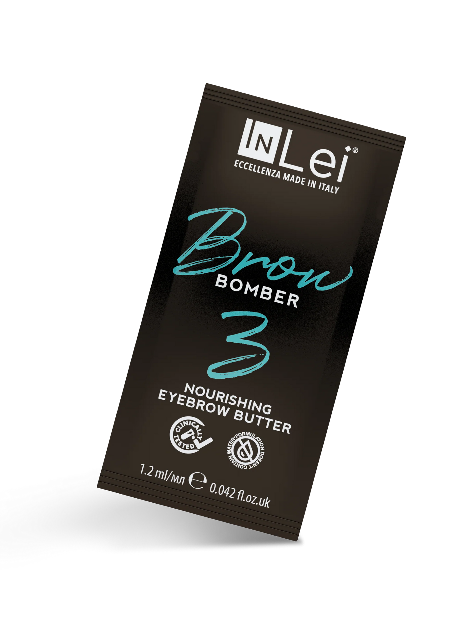 InLei® &quot;BROW BOMBER 3&quot; Nährender Balsam für die Augenbrauen – 9 Sachets 9x1,2ml