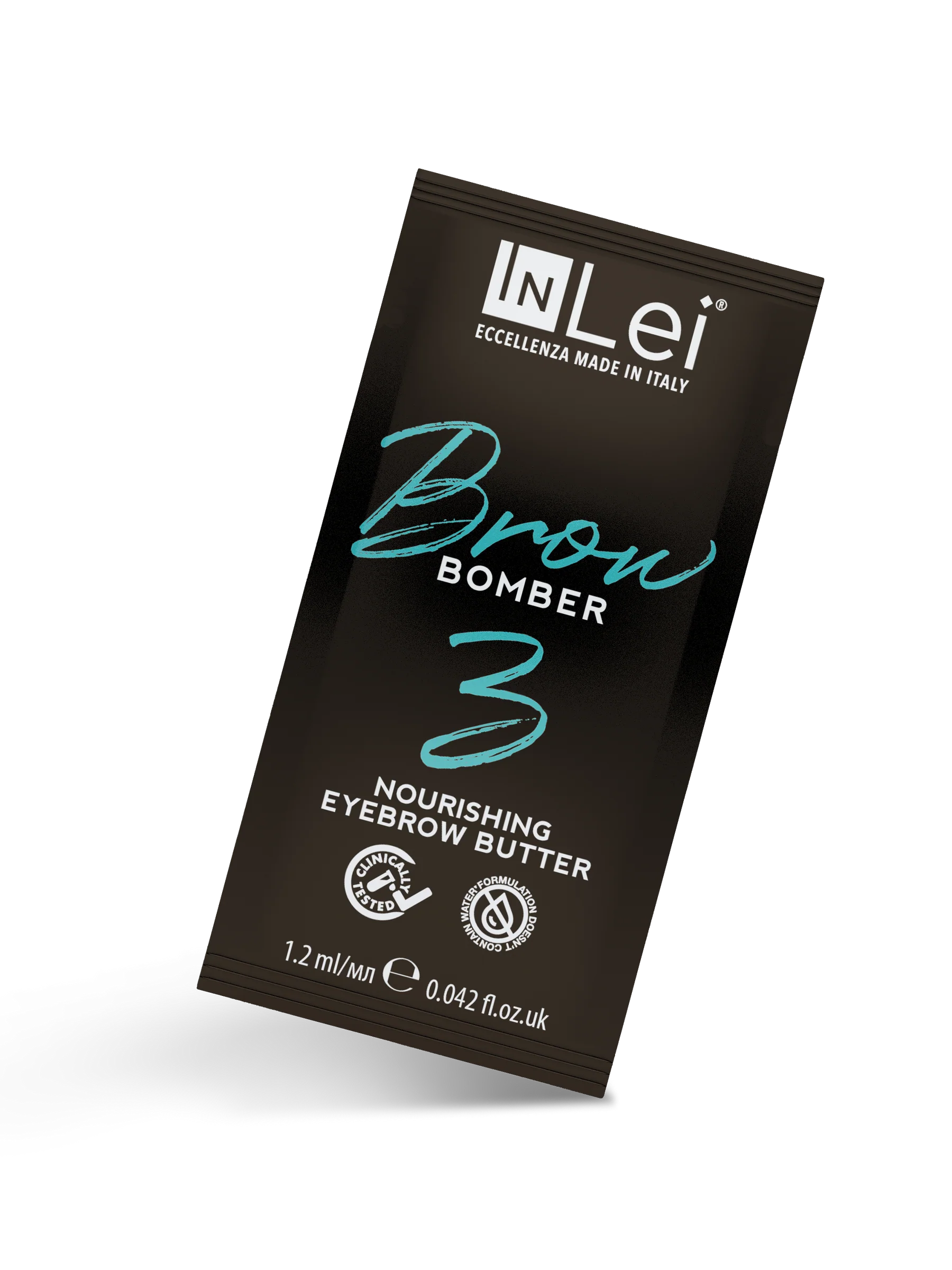 InLei® &quot;BROW BOMBER 3&quot; Nährender Balsam für die Augenbrauen – 9 Sachets 9x1,2ml