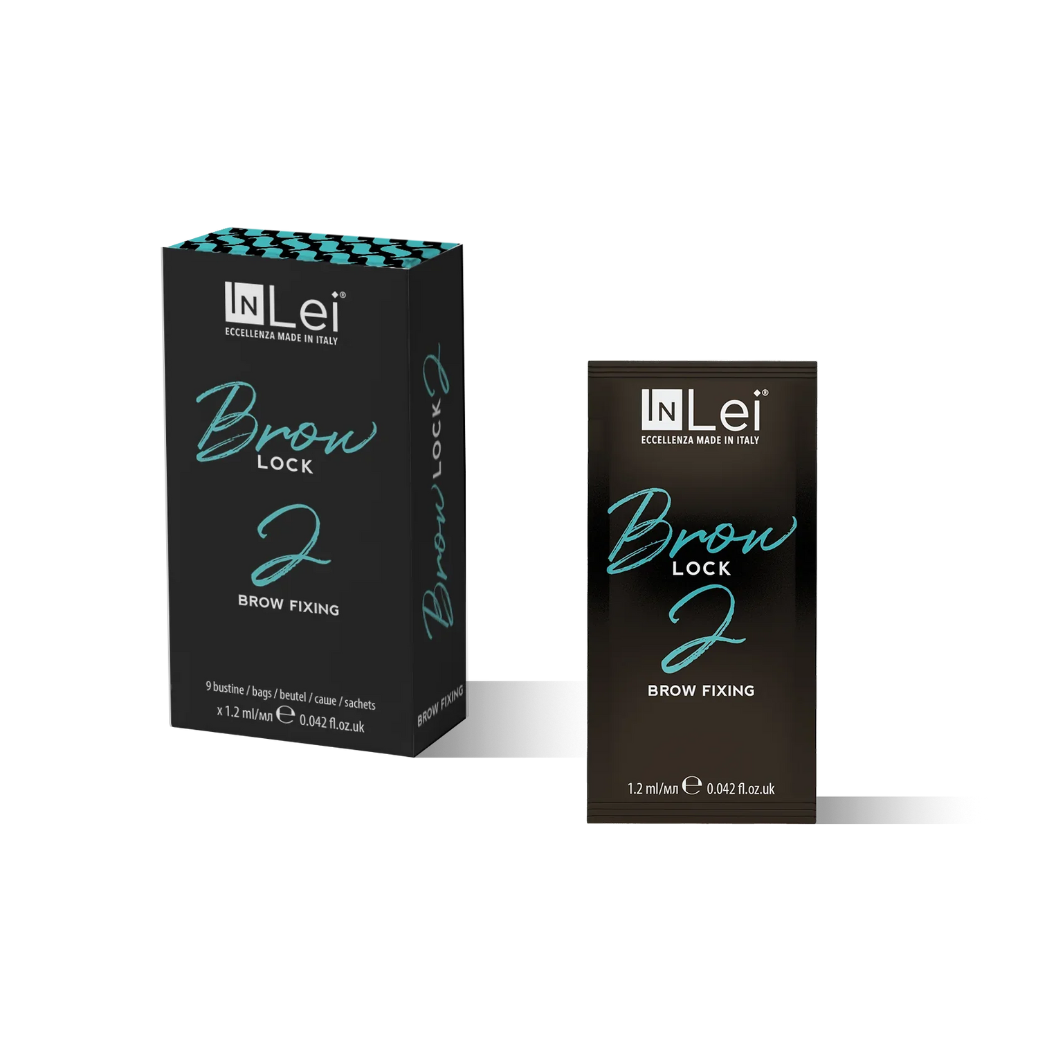 InLei® &quot;BROW LOCK 2&quot; Fixierung für Augenbrauen - 9 Sachets 9x1,2ml