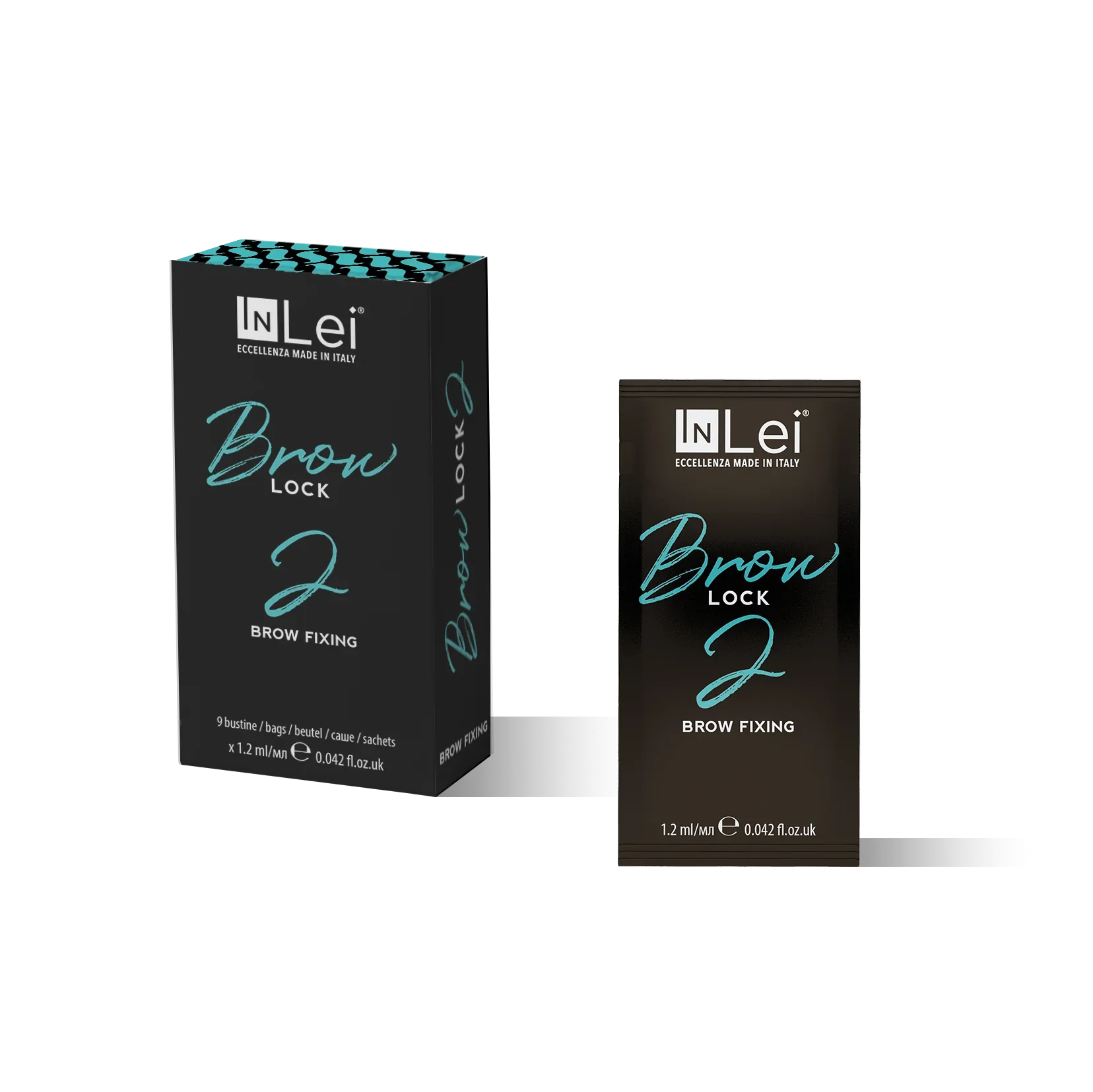 InLei® &quot;BROW LOCK 2&quot; Fixierung für Augenbrauen - 9 Sachets 9x1,2ml