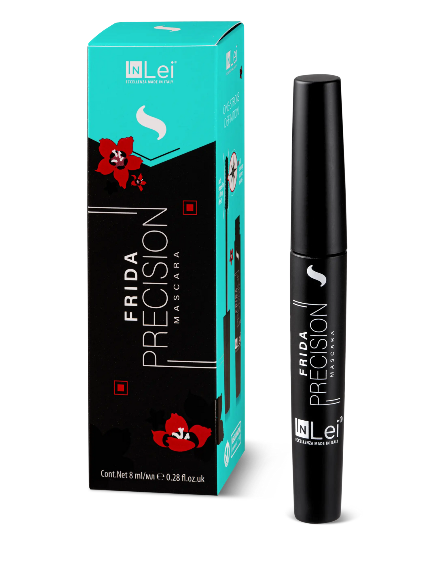 FRIDA PRECISION High - Definition - Mascara für Naturwimpern und Wimpernextensions – 8 ml - Inlei Germany