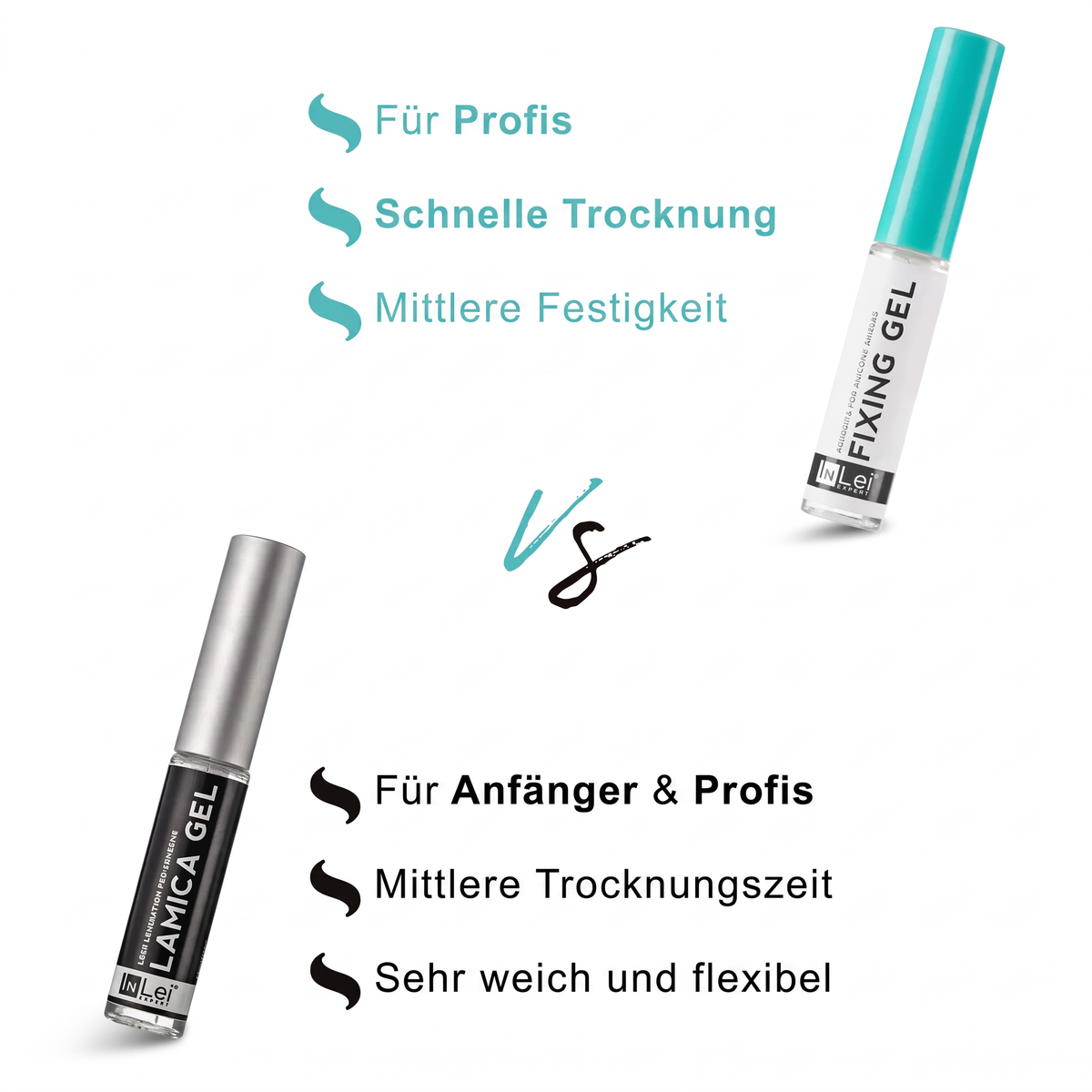 InLei LamiCa Gel wasserlöslicher Wimpernkleber für professionelles Lash Lifting