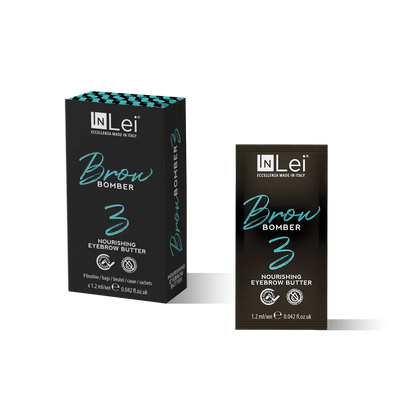 InLei® Brow Bomber 3 – Faltschachtel und Sachet (9 × 1,2 ml), Schritt 3 im Bundle