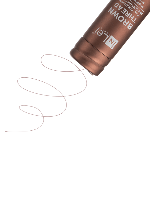 InLei® &quot;BROWN THREAD&quot; - Augenbrauenfaden - Inlei Germany