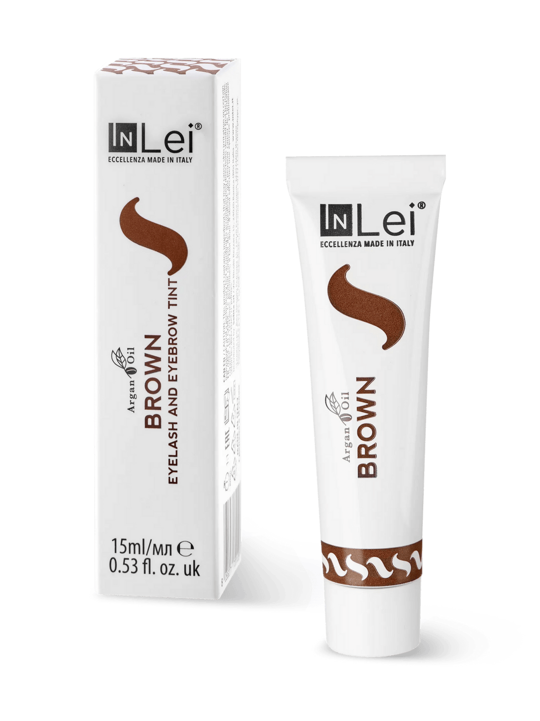 InLei® &quot;BROWN&quot; - Wimpern und Augenbrauenfarbe - Inlei Germany