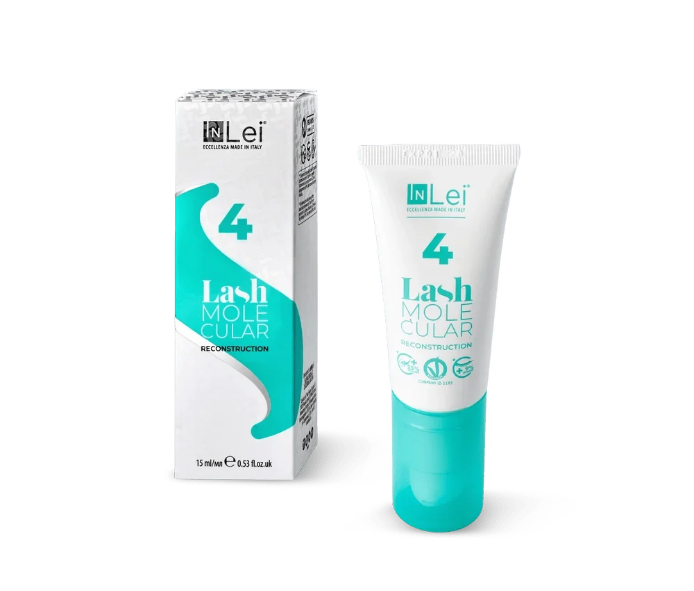 InLei® Lash Molecular 4 – 15-ml-Spendertube mit Verpackung, Schritt 4 im Bundle