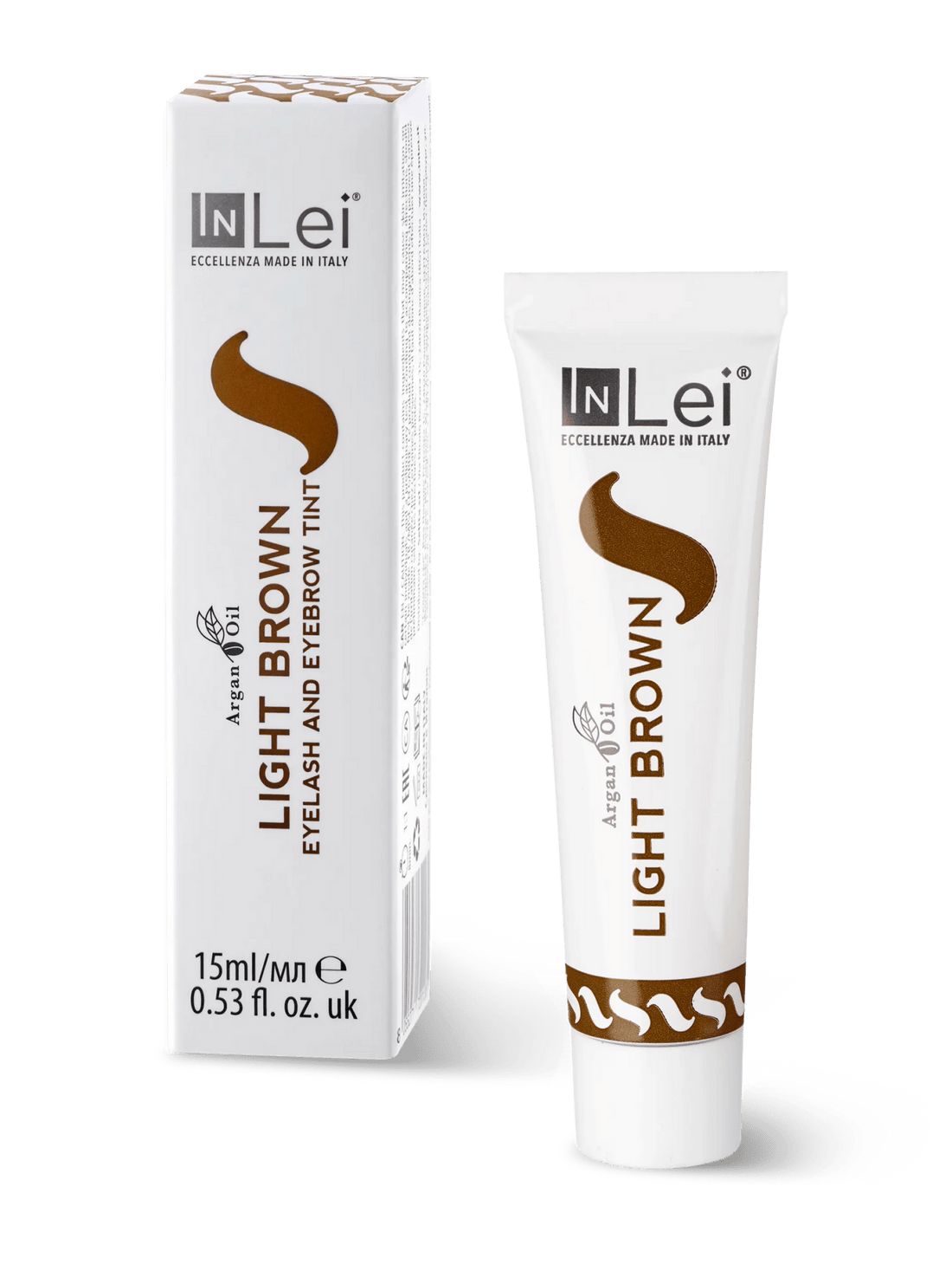 InLei® &quot;LIGHT BROWN&quot; - Wimpern - und Augenbrauenfarbe - Inlei Germany