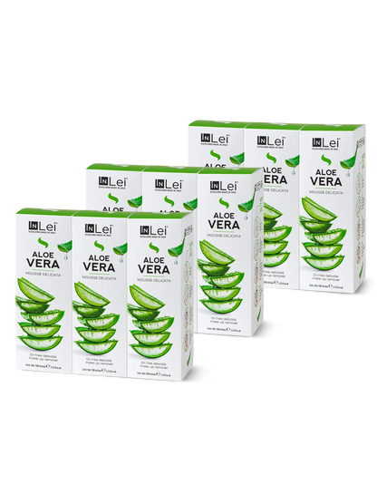 InLei® &quot;MOUSSE ALOE VERA&quot; - Thekendisplay TRAVEL SIZE – 9x100 ml - Inlei Germany