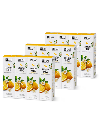 InLei® &quot;MOUSSE LEMON MIX&quot; - Thekendisplay TRAVEL SIZE – 12x50 ml - Inlei Germany
