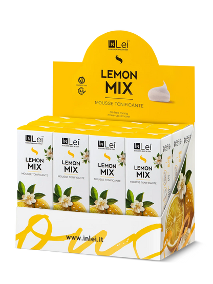 InLei® &quot;MOUSSE LEMON MIX&quot; - Thekendisplay TRAVEL SIZE – 12x50 ml - Inlei Germany