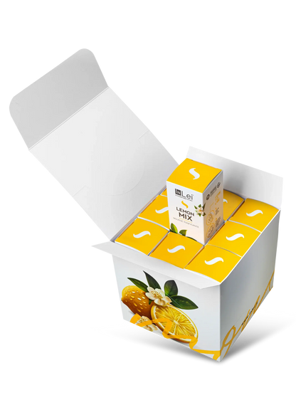 InLei® &quot;MOUSSE LEMON MIX&quot; - Thekendisplay TRAVEL SIZE – 9x100 ml - Inlei Germany