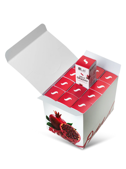 InLei® &quot;MOUSSE MELOGRANO&quot; - Thekendisplay TRAVEL SIZE – 12x50 ml - Inlei Germany