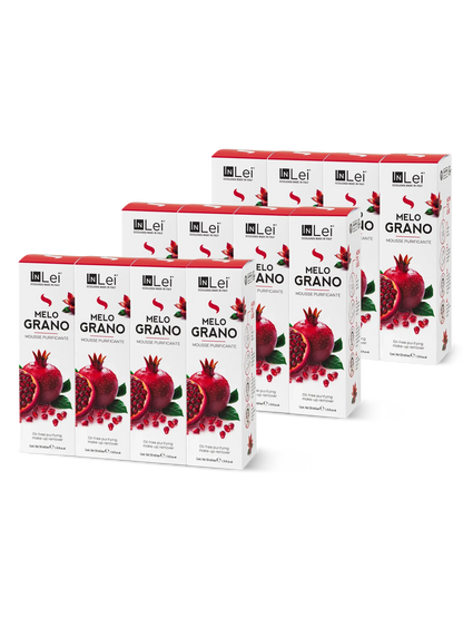 InLei® &quot;MOUSSE MELOGRANO&quot; - Thekendisplay TRAVEL SIZE – 12x50 ml - Inlei Germany