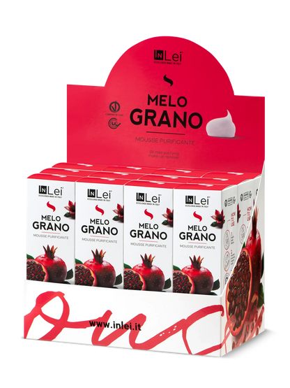 InLei® &quot;MOUSSE MELOGRANO&quot; - Thekendisplay TRAVEL SIZE – 12x50 ml - Inlei Germany