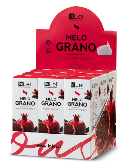InLei® &quot;MOUSSE MELOGRANO&quot; - Thekendisplay TRAVEL SIZE – 9x100 ml - Inlei Germany