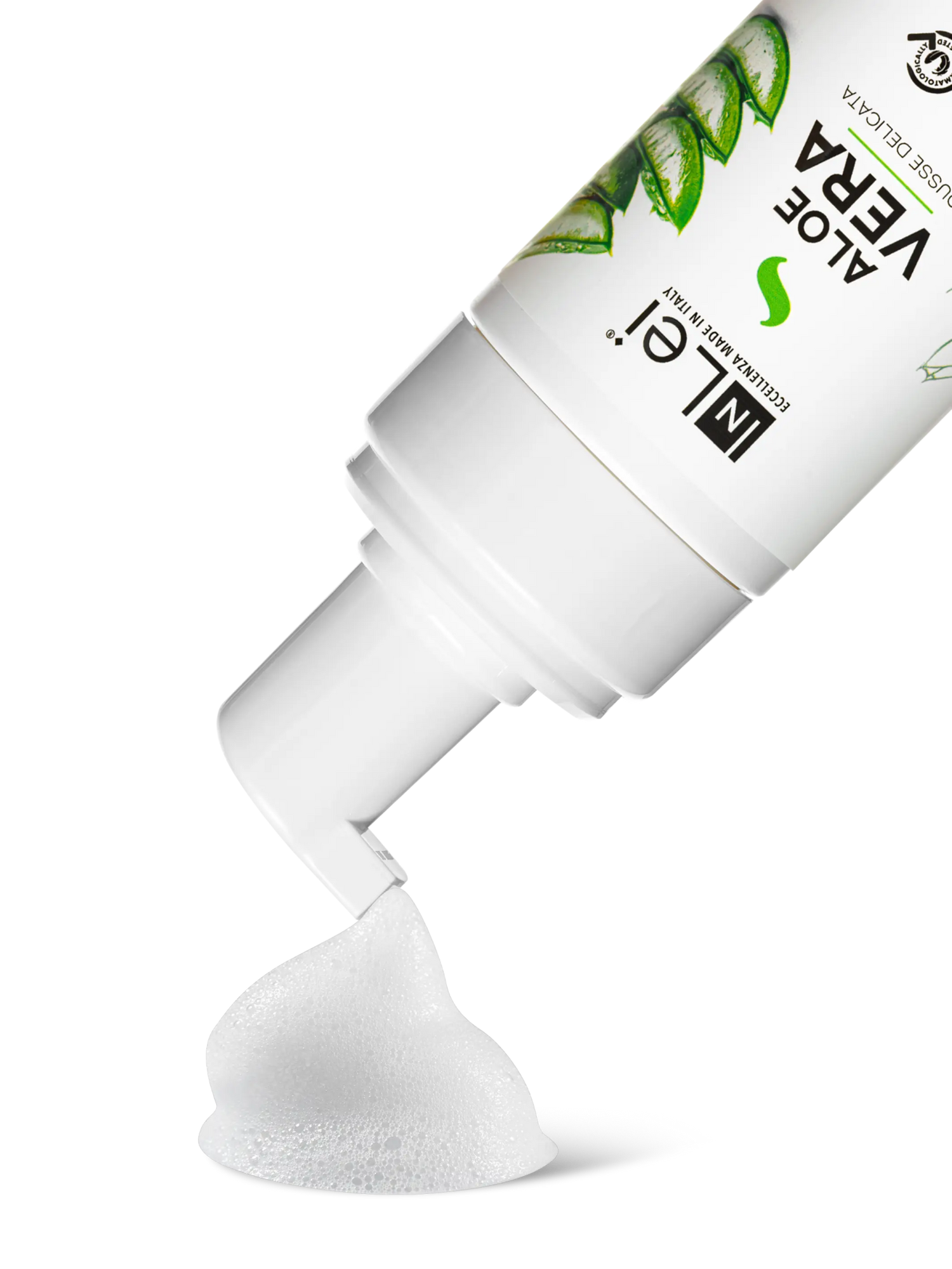 MOUSSE ALOE VERA TRAVEL SIZE Gesichtsreiniger – 50 ml - Inlei Germany