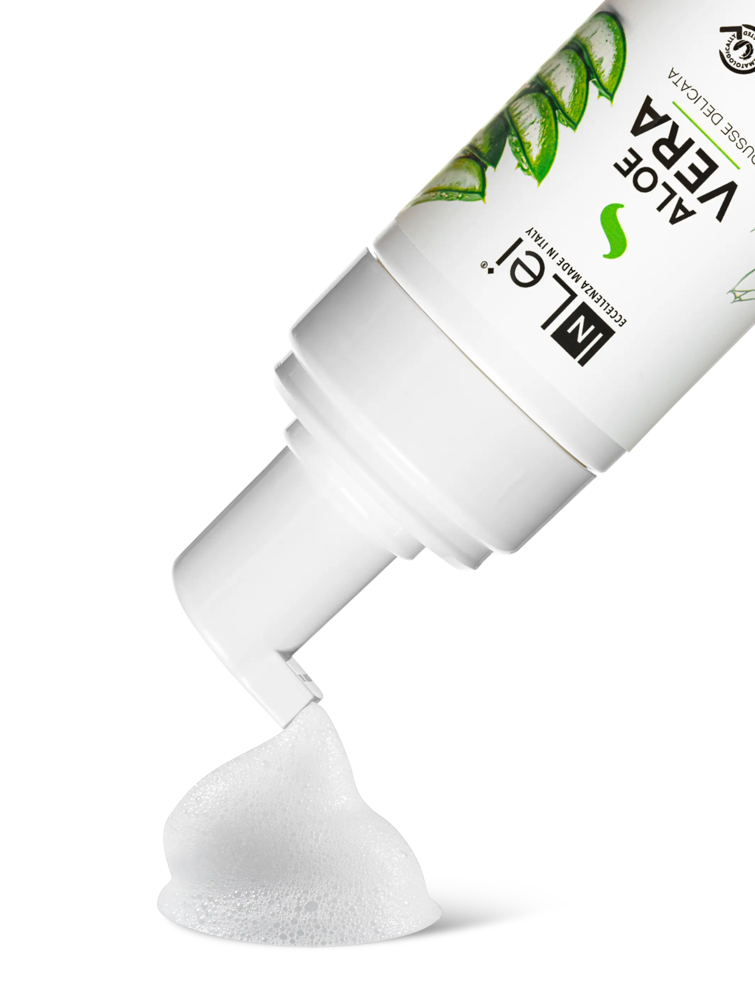 MOUSSE ALOE VERA TRAVEL SIZE Gesichtsreiniger – 50 ml - Inlei Germany