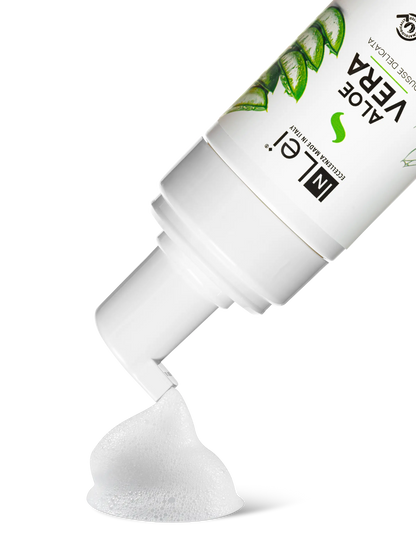 MOUSSE ALOE VERA TRAVEL SIZE Gesichtsreiniger – 50 ml - Inlei Germany