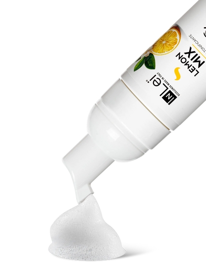 MOUSSE LEMON MIX TRAVEL SIZE Gesichtsreiniger – 50 ml - Inlei Germany