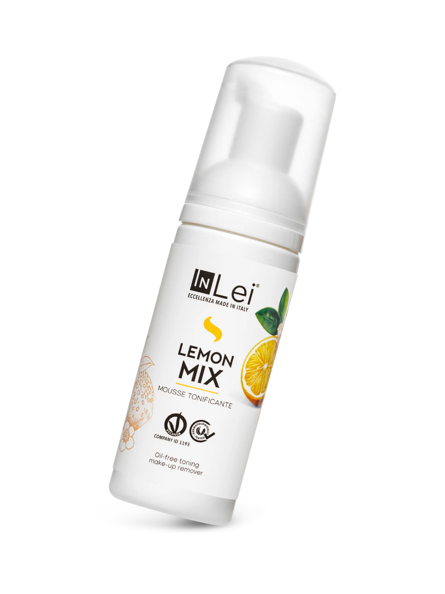 MOUSSE LEMON MIX TRAVEL SIZE Gesichtsreiniger – 50 ml - Inlei Germany