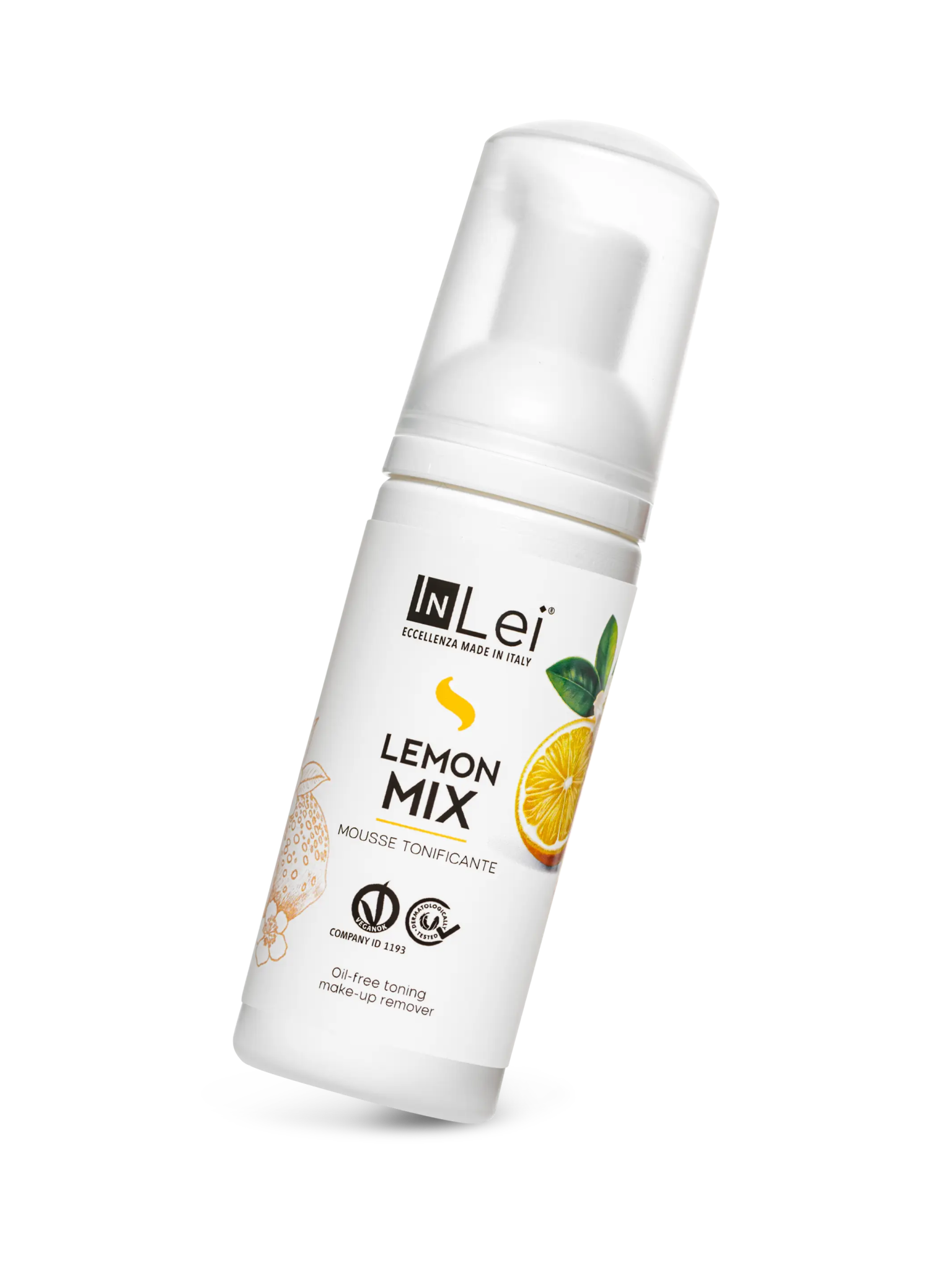 MOUSSE LEMON MIX TRAVEL SIZE Gesichtsreiniger – 50 ml - Inlei Germany