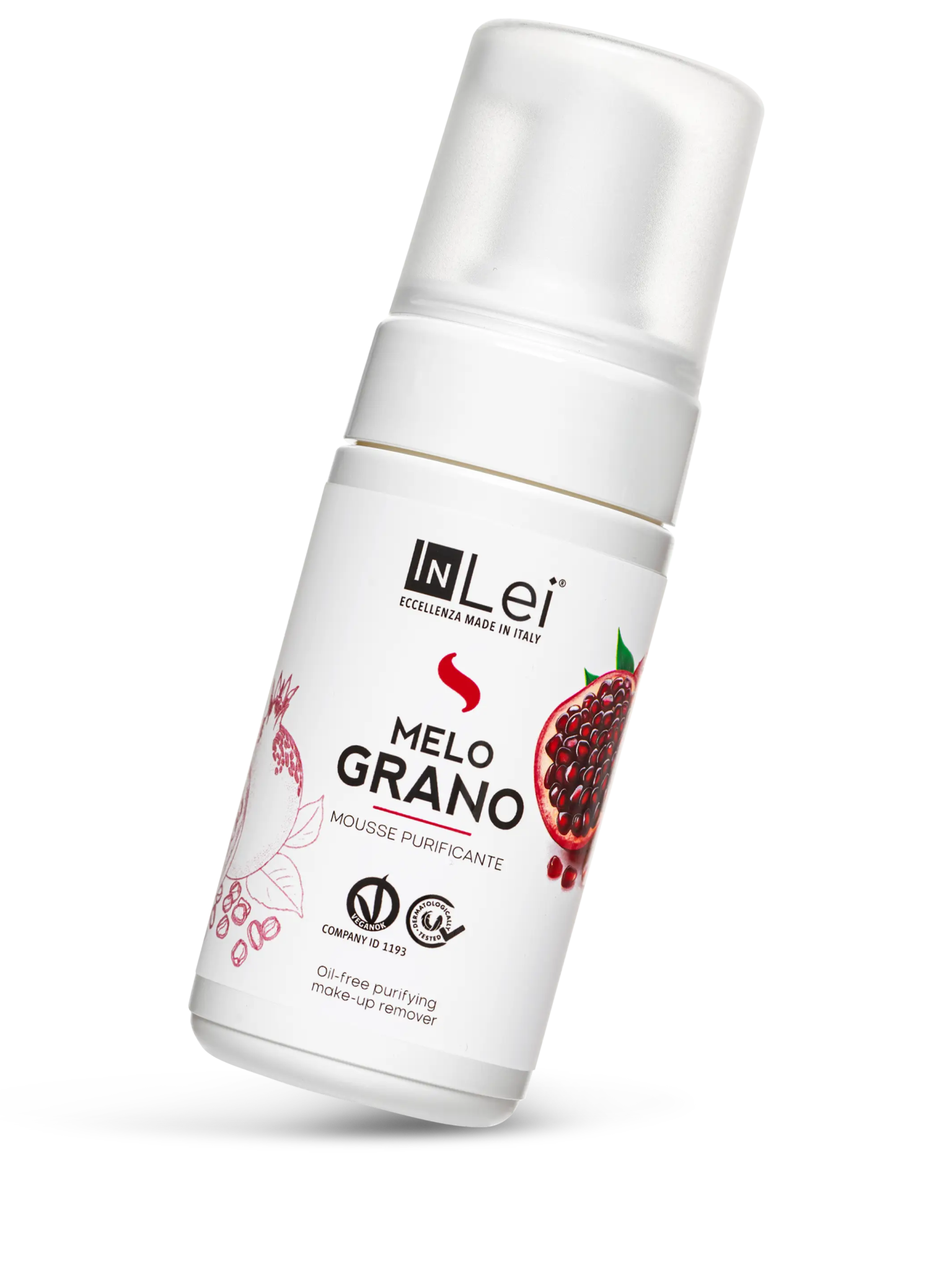 MOUSSE MELOGRANO TRAVEL SIZE Gesichtsreiniger – 50 ml - Inlei Germany